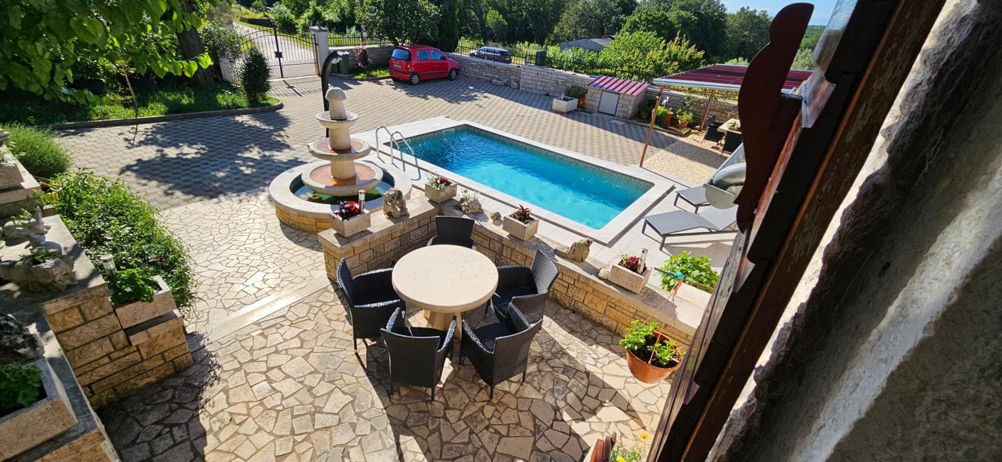 Apartments Vesna With Pool - New! Sveti Lovreč Pazenatički Zimmer foto